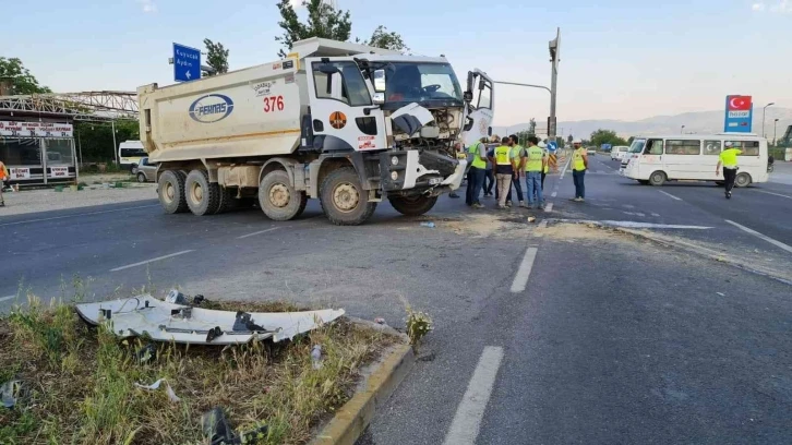 Aydın’da trafik kazası: 1 yaralı
