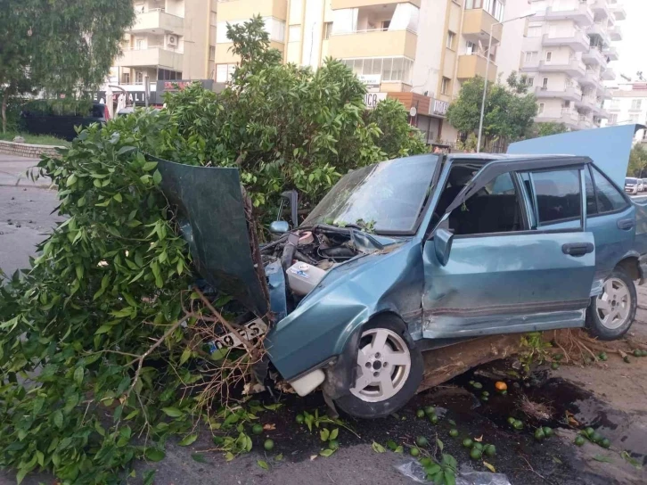 Aydın’da trafik kazası: 2 yaralı
