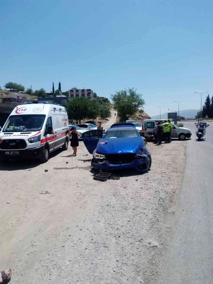 Aydın’da trafik kazası: 3 yaralı
