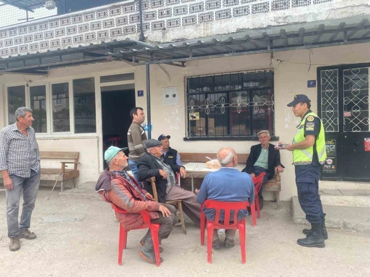 Aydın’da traktör sürücüleri bilgilendirildi
