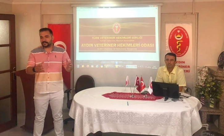 Aydın’da veterinerler hekimlere yönelik hizmet içi eğitimler sürüyor
