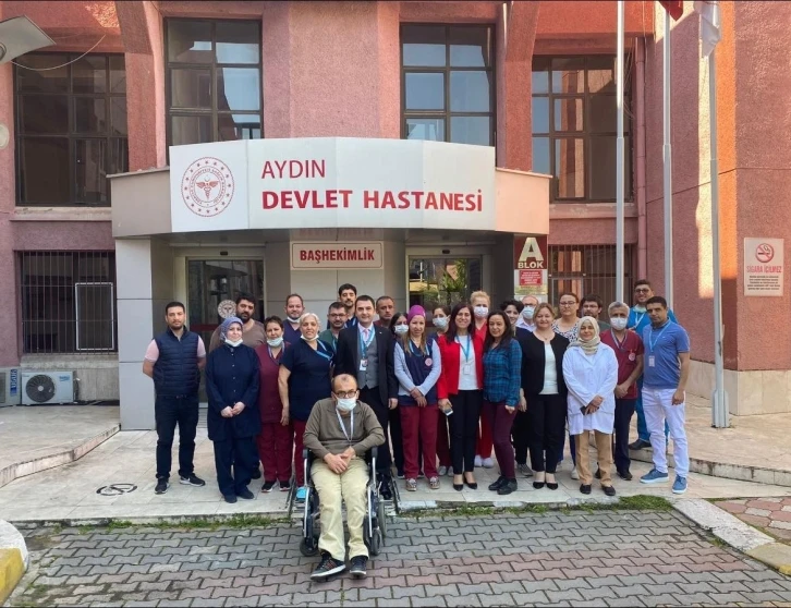 Aydın Devlet Hastanesi yönetimi engelli personeller ile bir araya geldi
