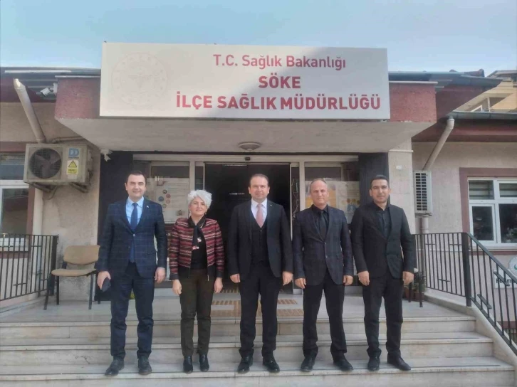 Aydın İl Sağlık Müdürü Şenkul Söke’deki sağlık hizmetlerini yerinde inceledi
