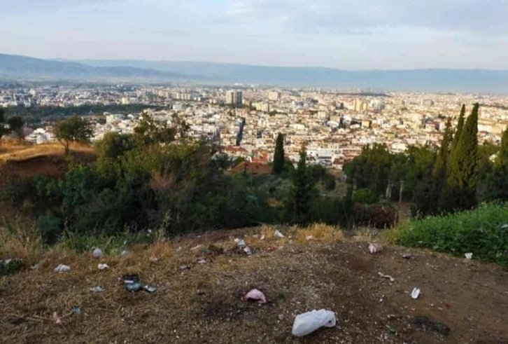 Aydın’ın en güzel alanlarından biri olan Aytepe varyantı çöplüğe döndü
