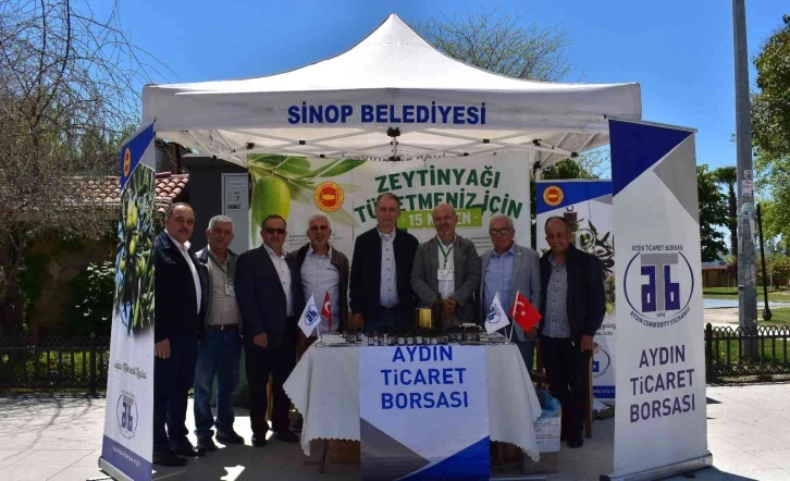 Aydın Memecik Zeytinyağı Sinop’ta tanıtıldı
