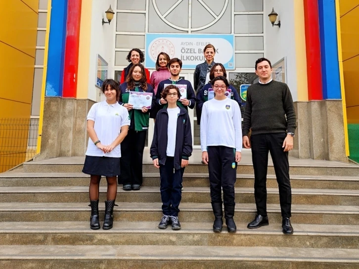 Aydın Özel Başak Koleji öğrencileri Owlypia Uluslararası Bilgi Yarışması’nda derece aldı
