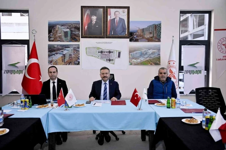 Aydın Şehir Hastanesi’nde ilk resmi toplantı yapıldı
