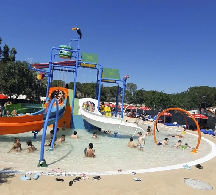 Aydın Tekstil Parkı, çocukların yeni gözdesi oldu
