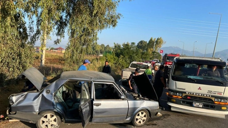 Aydın'da zincirleme kaza: 1 ölü 5 yaralı