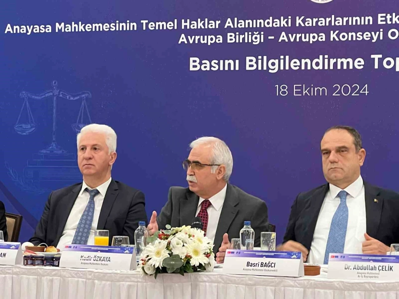 AYM Başkanı Özkaya: &quot;HDP kapatma davasında raportörün incelemesi sürüyor&quot;
