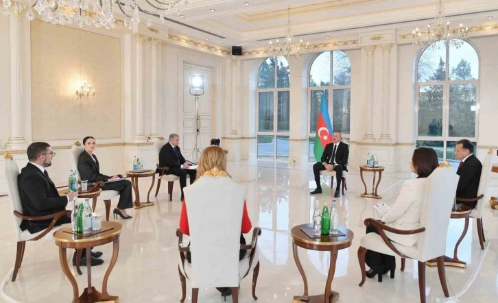 Azerbaycan Cumhurbaşkanı Aliyev: “Ermenistan’ı silahlandıran ve bir sonraki savaşa hazırlayan ülke Fransa’dır"
