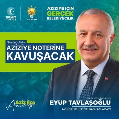 Aziziye İlçesine Noter Ofisi Geliyor