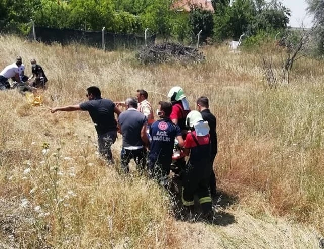 Baba oğlun ardından amca da hayata tutunamadı
