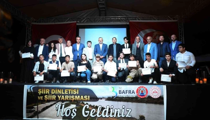 Bafra’da şiir dinletisi ve şiir yarışması
