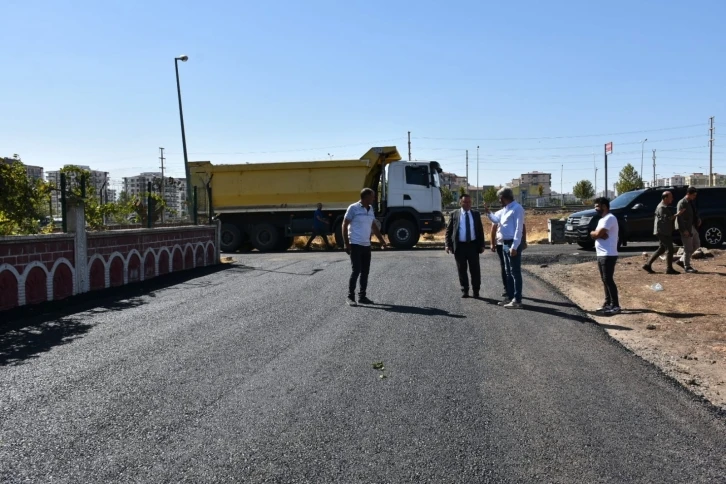 Bağlar Belediyesinde yol çalışmaları devam ediyor
