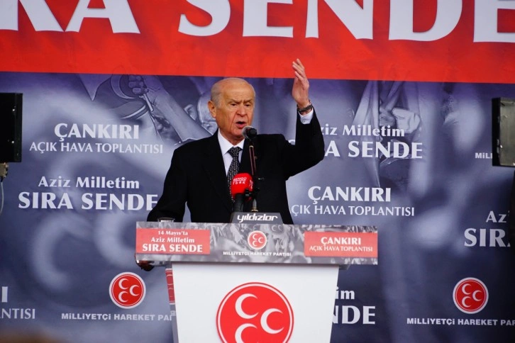 Bahçeli: 'Cumhura baş olmak Kılıçdaroğlu’nun harcı asla değildir'