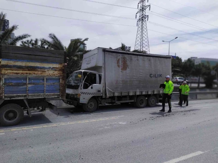 Bahçelievler’de zincirleme trafik kazası: 1 yaralı
