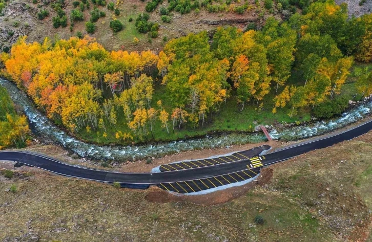 Bahçesaray Subaşı yolunu asfaltlandı
