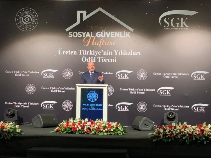 Bakan Bilgin: “Sosyal devletler, insanların sağlık sorunlarını hesaba katmaz”
