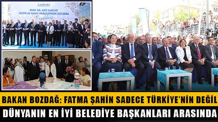 Bakan Bozdağ: Fatma Şahin Sadece Türkiye’nin Değil, Dünyanın En İyi Belediye Başkanları Arasında