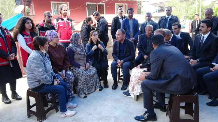 Bakan Bozdağ maden şehidinin başında Kur’an-ı Kerim okudu
