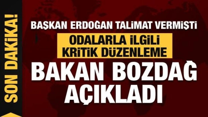 Bakan Bozdağ'dan TTB'ne ilişkin çalışmahakkında son dakika açıklama