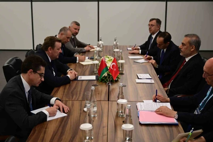 Bakan Fidan, Belarus, Etiyopyalı ve Kazak mevkidaşlarıyla görüştü
