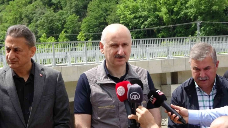 Bakan Karaismailoğlu: “Bu köprüler sayesinde bölgeler son yağışlardan hiç etkilenmedi”
