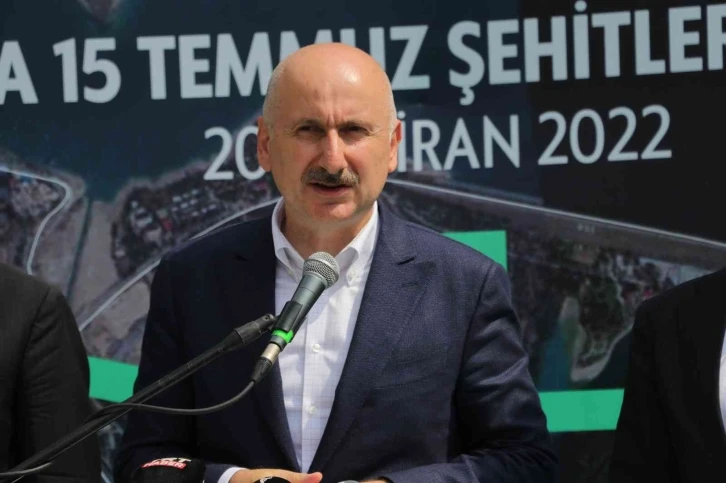 Bakan Karaismailoğlu: "15 Temmuz Şehitler Köprüsünü 2023’te açacağız"
