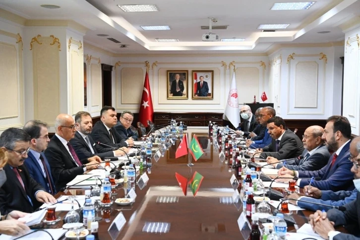 Bakan Kirişci, Moritanya ve Deniz Ekonomisi Bakanı Maiev ile bir araya geldi
