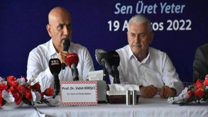 Bakan Kirişci’den mazot, gübre ve yem müjdesi