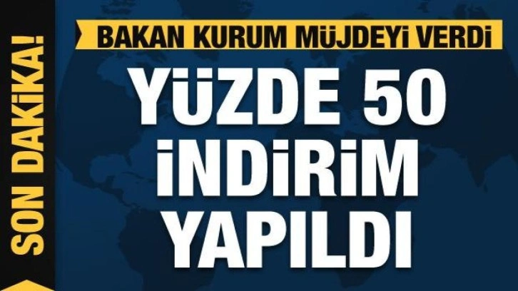 Bakan Kurum duyurdu: TOKİ vade artışlarında yüzde 50 indirim yaptık