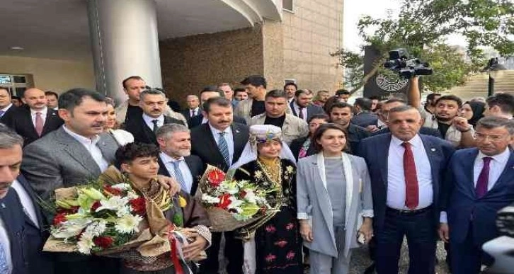 Bakan Kurum ile Bakan Nebati Şanlıurfa’da