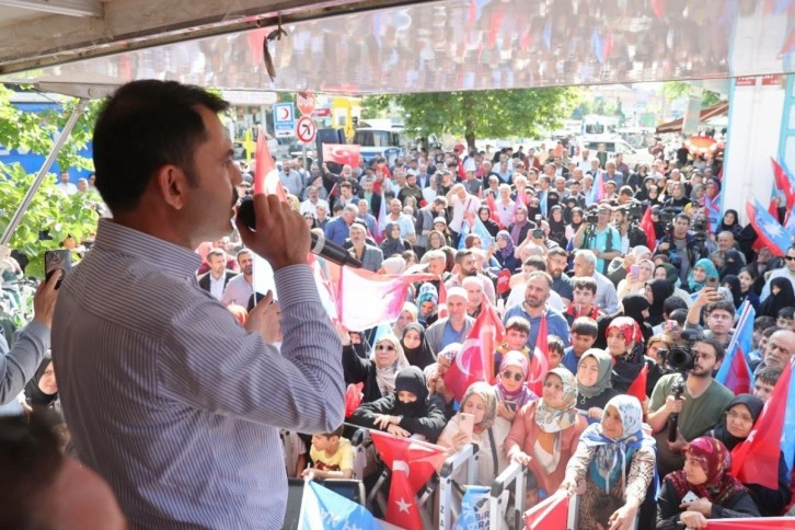 Bakan Kurum: 'Turgut Reis Mahallemize bir mesire alanı millet bahçesi kazandırıyoruz'