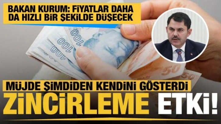 Bakan Kurum'dan kira ve ev fiyatları açıklaması: Hızlı bir şekilde düşecek