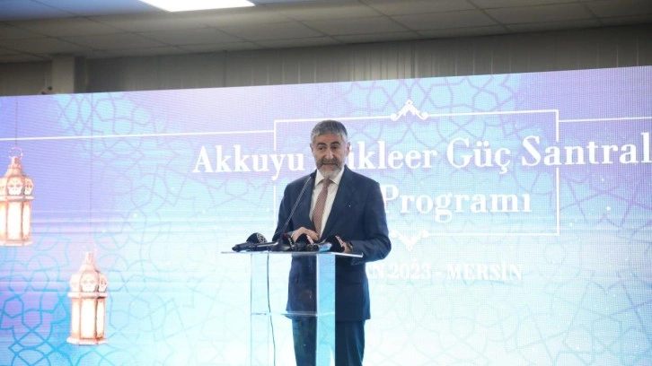 Bakan Nebati açıkladı: İlk elektrik üretiminin 2024 yılında yapılmasını hedefliyoruz