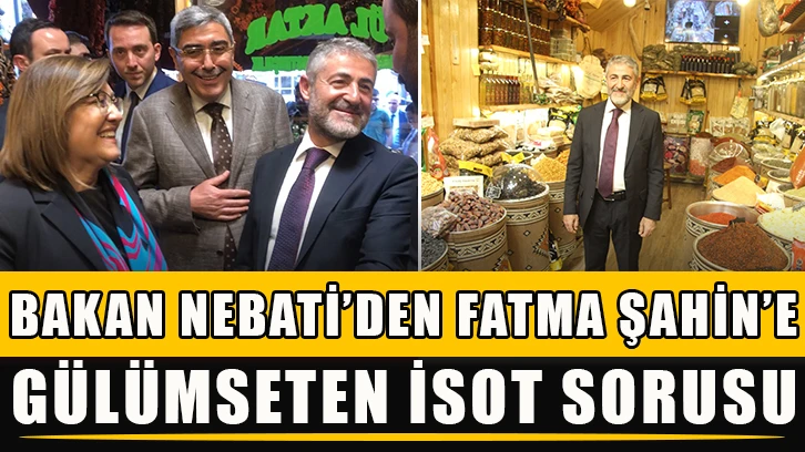 Bakan Nebati’den Fatma Şahin’e gülümseten isot sorusu