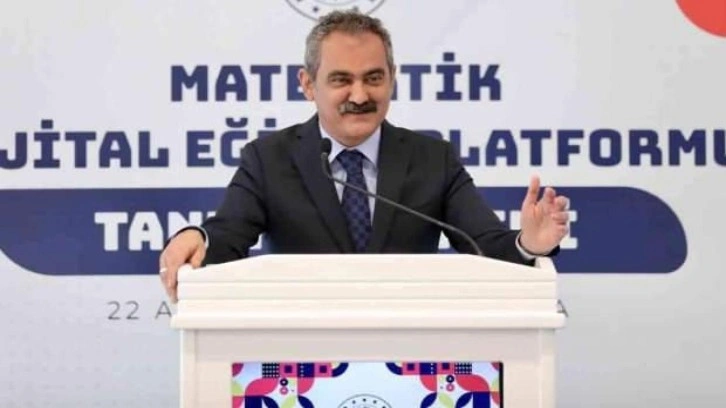 Bakan özer: Tüm vatandaşlarımızın matematik öğrenmeye ihtiyacı var