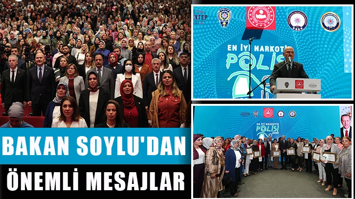 Bakan Soylu'dan önemli mesajlar