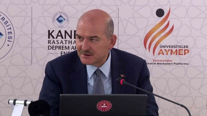 Bakan Soylu: “İç Güvenlik Strateji Başkanlığımız var, bu sayede bilim dünyası ile stratejik planlar yapabiliyoruz”
