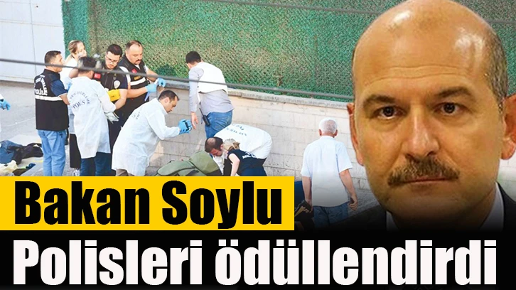 Bakan Soylu polisleri ödüllendirdi