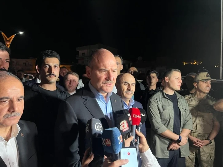 Bakan Soylu: "Kaza ile ilgili iki gözaltımız var"
