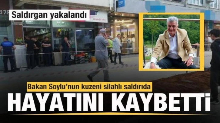 Bakan Soylu’nun kuzeni silahlı saldırıda hayatını kaybetti