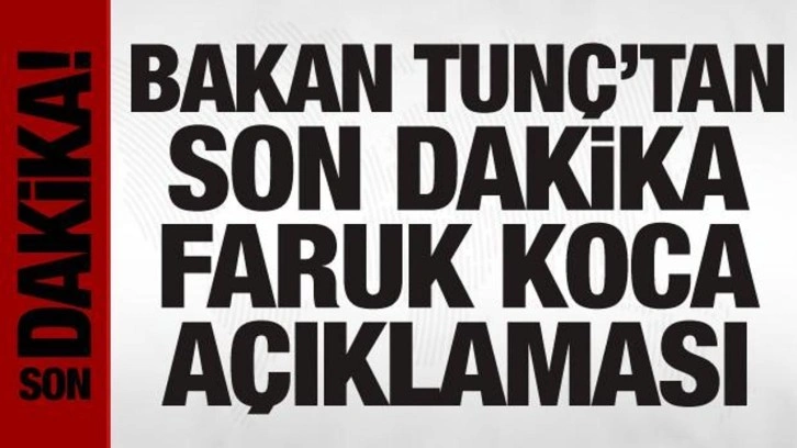 Bakan Tunç: Hakeme saldırı iddianamesi hazır