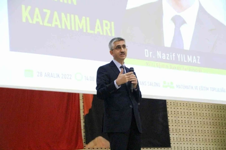 Bakan Yardımcısı Dr. Nazif Yılmaz konferans verdi
