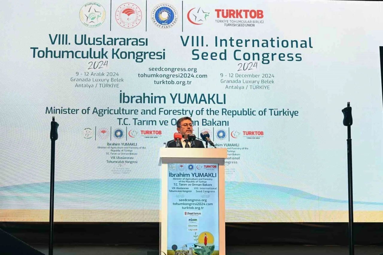 Bakan Yumaklı: “İsrail’den bir adet bile tohum almıyoruz”
