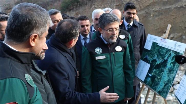 Bakan Yumaklı Karabük'te Su Projelerini İnceledi