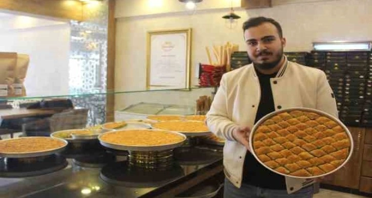 Baklavacıların Ramazan yoğunluğu başladı