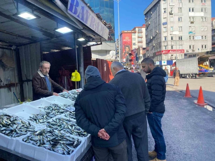 Balık tezgahlarında istavrit bolluğu yaşanıyor
