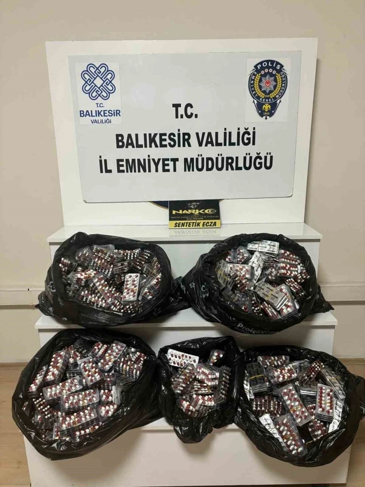 Balıkesir’de narkotik polisinden büyük operasyon
